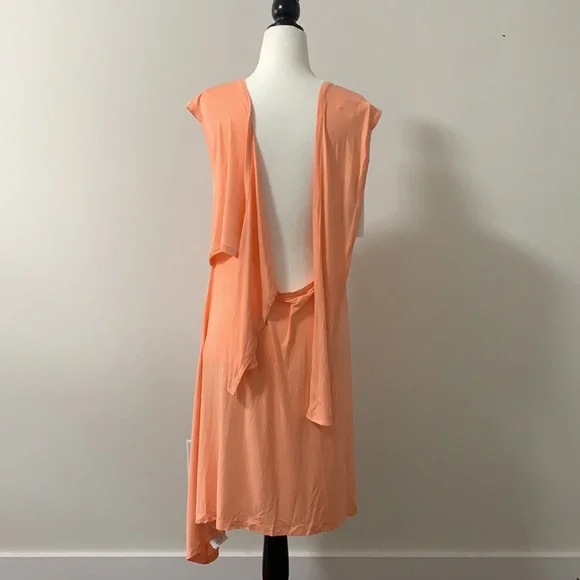 MM6 Asymmetrical Knotted Wrap Shirt Dress - Picture 3 of 12